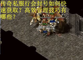 传奇私服行会封号如何快速获取？高效管理技巧有哪些？