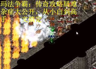 玛法争霸：传奇攻略疑难杂症大公开，从小白到高手，一文搞定