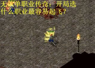 无欲单职业传奇：开局选什么职业最容易起飞？