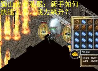 蜀山传奇私服：新手如何快速上手，战力飙升？