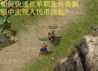 如何快速在单职业传奇新服中实现人民币回收？