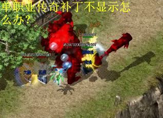 单职业传奇补丁不显示怎么办？